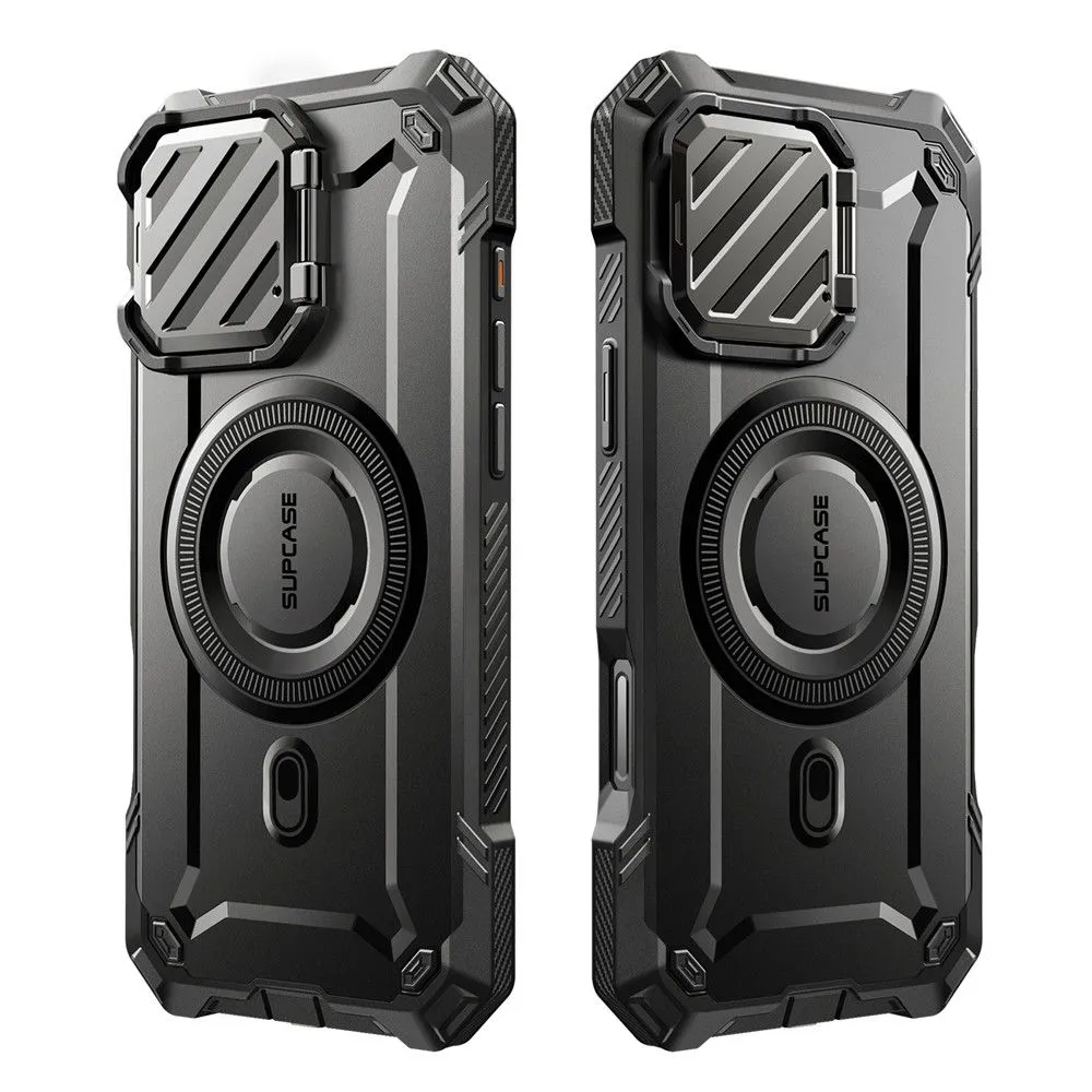 Apple iPhone 16 Pro Max vāciņš melns SUPCASE UB XT MAG MAGSAFE