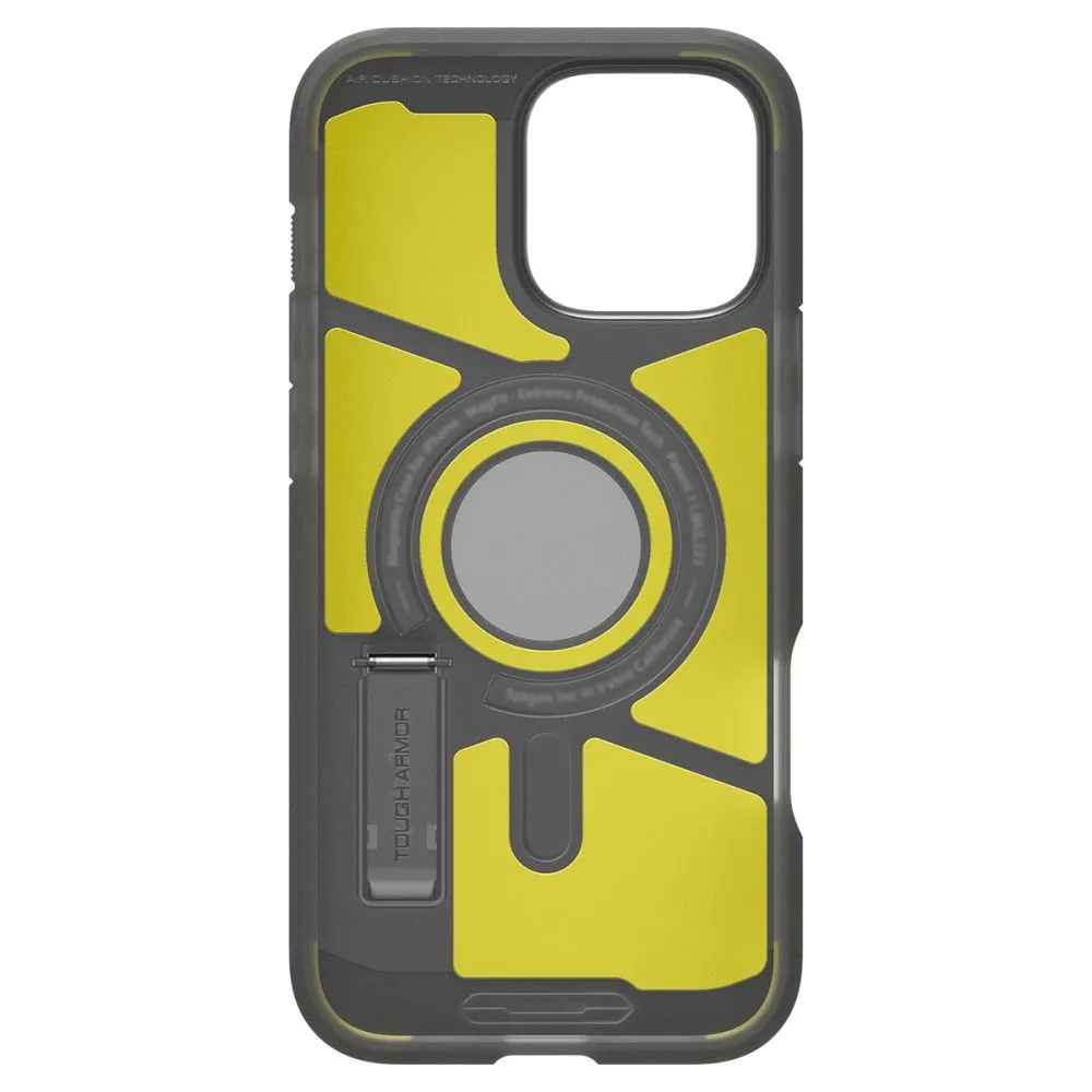 Apple iPhone 16 Pro Max dėklas Juoda SPIGEN TOUGH ARMOR MAG MAGSAFE