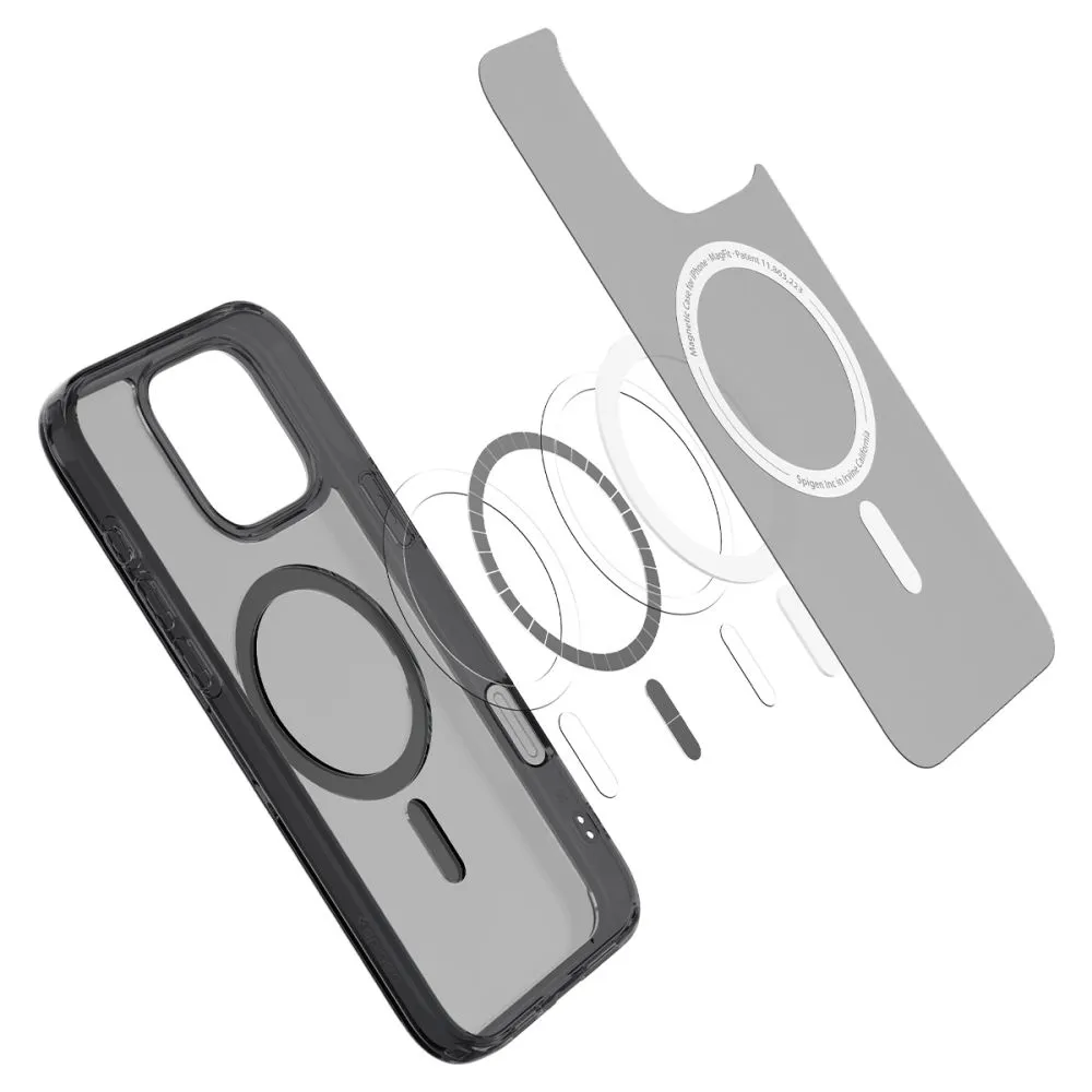 Apple iPhone 16 Pro Max vāciņš melns SPIGEN ULTRA HYBRID ”T” MAG MAGSAFE