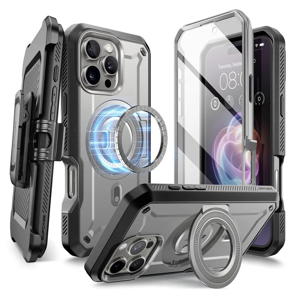 Apple iPhone 16 Pro Max vāciņš pelēks SUPCASE UB PRO MAG MAGSAFE
