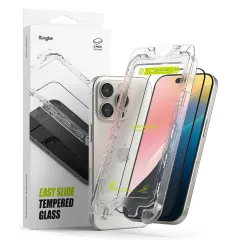 iPhone iPhone 16 Pro Max aizsargstikls RINGKE EASY SLIDE 2-PACK Apple iPhone 16 Pro Max