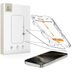 iPhone iPhone 16 Pro Max aizsargstikls TECH-PROTECT QUICK SET+ 2-PACK Apple iPhone 16 Pro Max