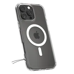Apple iPhone 16 Pro Max suojakuori läpinäkyvä SPIGEN ULTRA HYBRID MAG MAGSAFE
