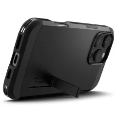 Apple iPhone 16 Pro Max vāciņš melns SPIGEN TOUGH ARMOR MAG MAGSAFE