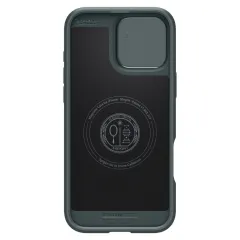 Apple iPhone 16 Pro Max skal grön SPIGEN OPTIK ARMOR MAG MAGSAFE