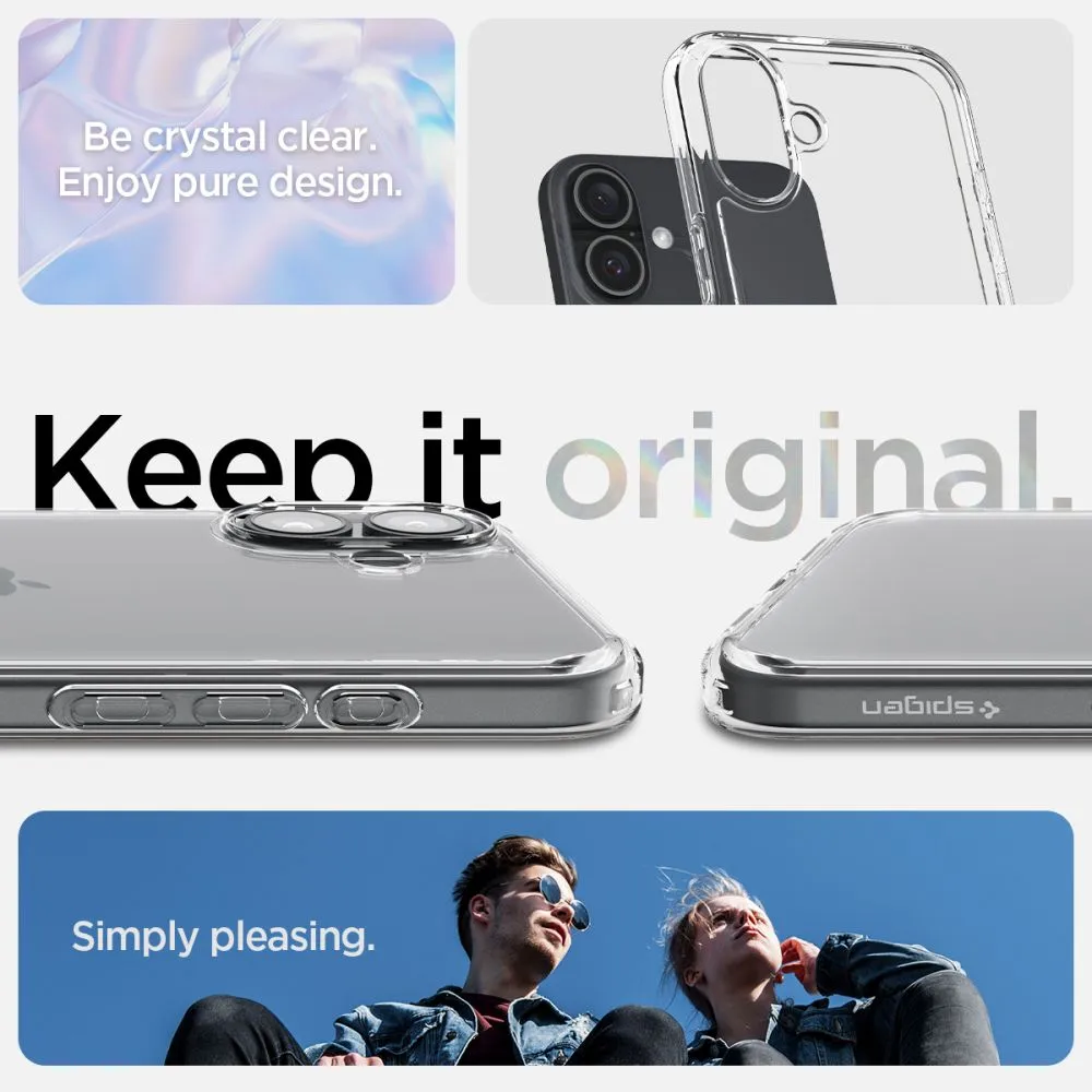Apple iPhone 16 Plus case transparent SPIGEN ULTRA HYBRID