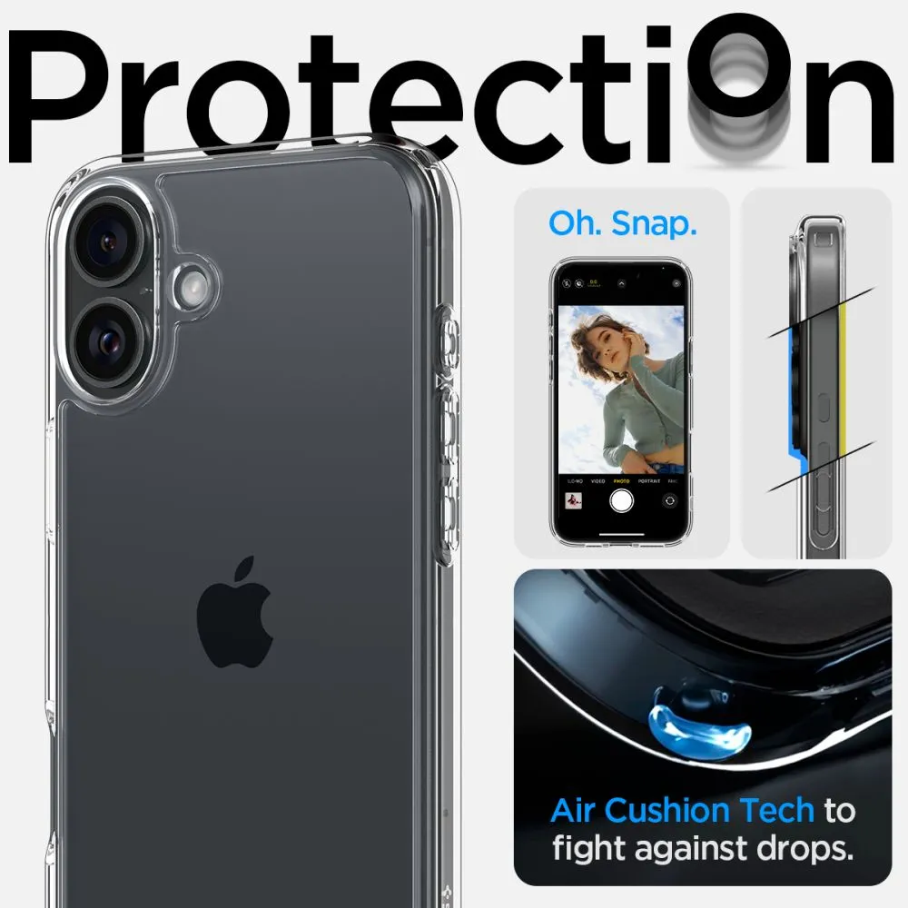 Apple iPhone 16 Plus case transparent SPIGEN ULTRA HYBRID