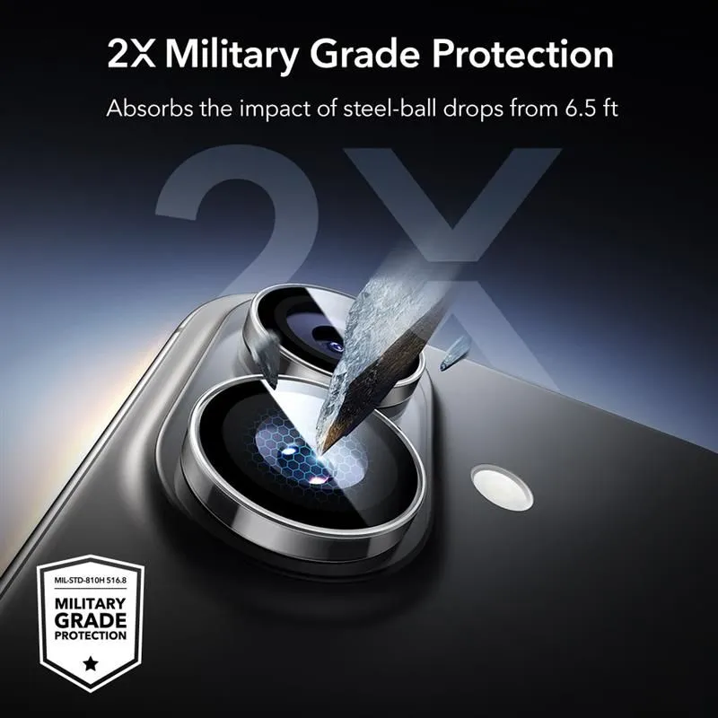 Apple iPhone 16 Plus Ekraanikaitsed  ESR ARMORITE CAMERA PROTECTOR