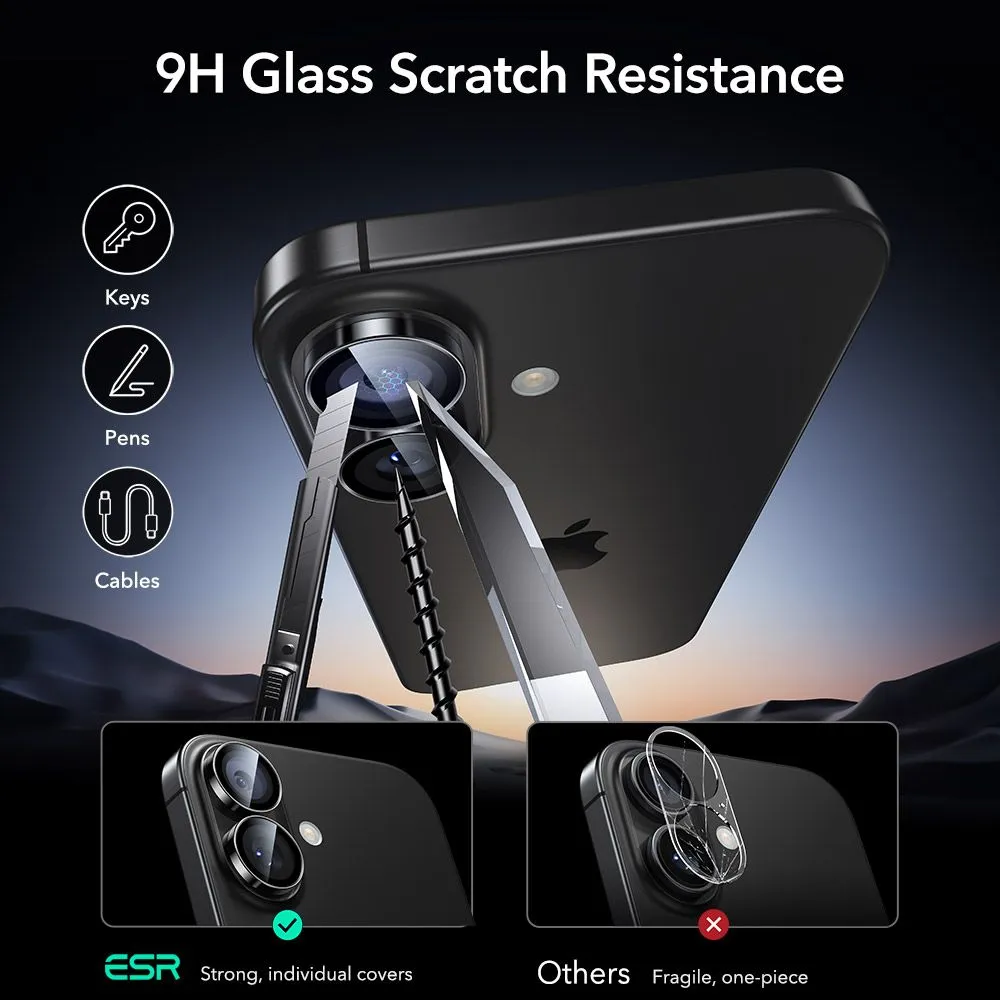 Apple iPhone 16 Plus Aizsargstikls ESR ARMORITE CAMERA PROTECTOR