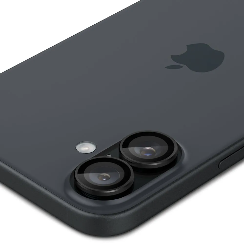 Apple iPhone 16 Plus apsauginis stiklas  SPIGEN OPTIK PRO GLAS.TR ”EZ FIT” CAMERA PROTECTOR 2-PACK
