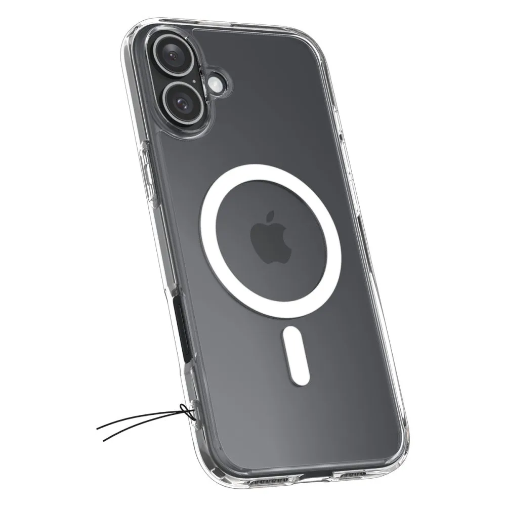 Apple iPhone 16 Plus suojakuori läpinäkyvä SPIGEN ULTRA HYBRID MAG MAGSAFE