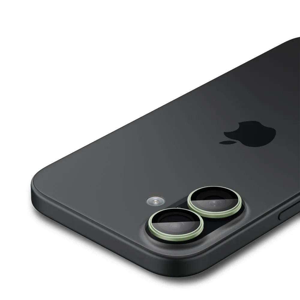 Apple iPhone 16 Plus apsauginis stiklas  SPIGEN OPTIK PRO GLAS.TR ”EZ FIT” CAMERA PROTECTOR 2-PACK
