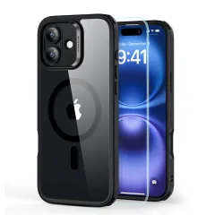 iPhone iPhone 16 Plus vāciņš ESR CLASSIC HYBRID HALOLOCK MAGSAFE & TEMPERED GLASS Apple iPhone 16 Plus