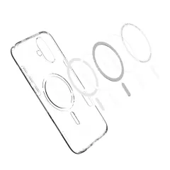 Apple iPhone 16 Plus case transparent SPIGEN LIQUID CRYSTAL MAG MAGSAFE