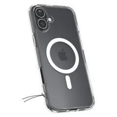 Apple iPhone 16 Plus suojakuori läpinäkyvä SPIGEN ULTRA HYBRID MAG MAGSAFE