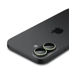 Apple iPhone 16 Plus apsauginis stiklas  SPIGEN OPTIK PRO GLAS.TR ”EZ FIT” CAMERA PROTECTOR 2-PACK