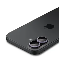 Apple iPhone 16 Plus apsauginis stiklas  SPIGEN OPTIK PRO GLAS.TR ”EZ FIT” CAMERA PROTECTOR 2-PACK