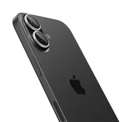 Apple iPhone 16 Plus apsauginis stiklas  SPIGEN OPTIK PRO GLAS.TR ”EZ FIT” CAMERA PROTECTOR 2-PACK