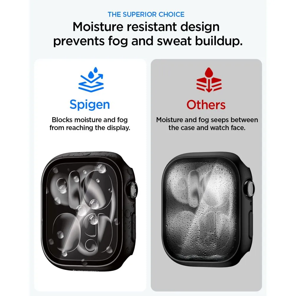 Apple Watch 10 / 11 Aizsargvāciņi un maciņi SPIGEN THIN FIT 360 (42 MM)