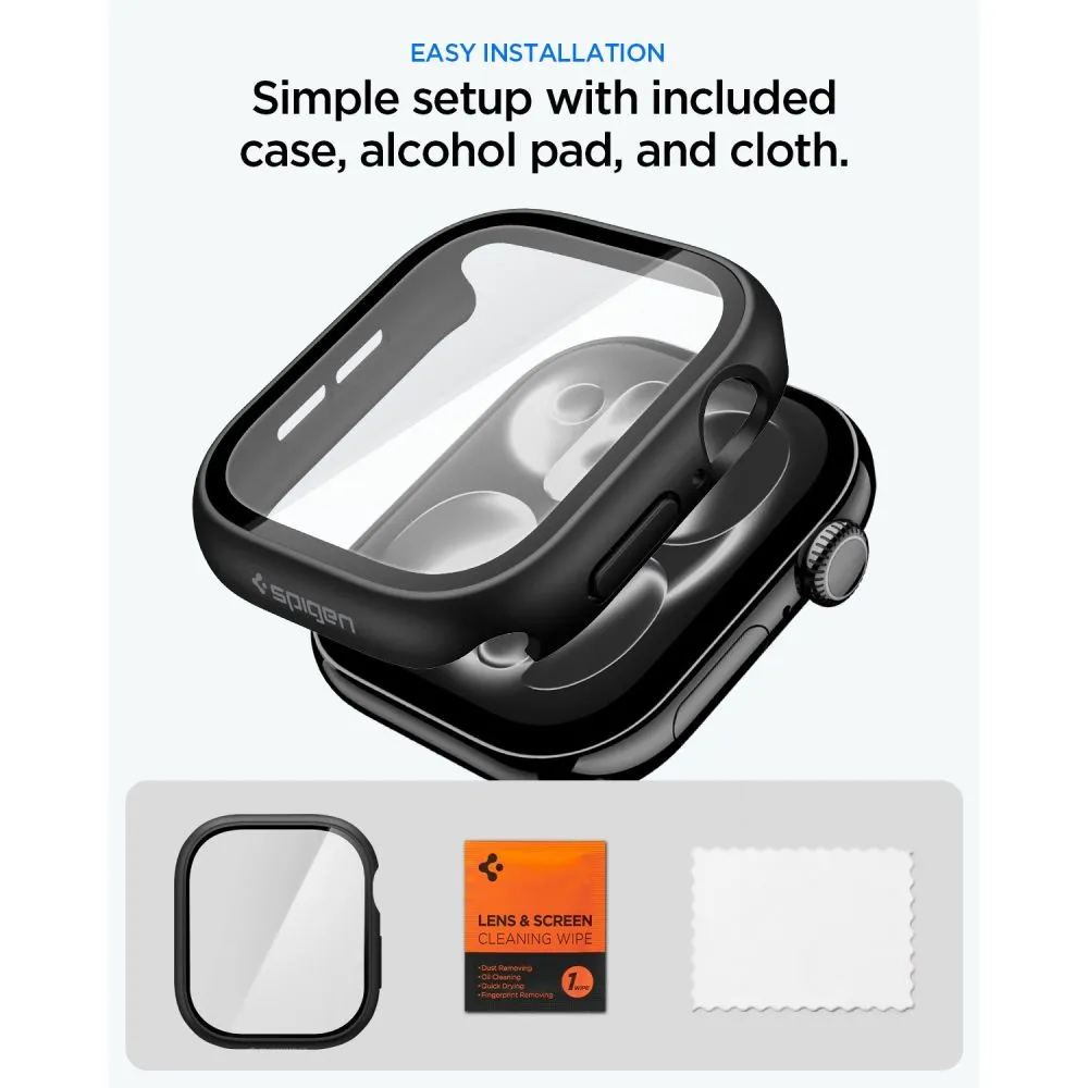 Apple Watch 10 / 11 Aizsargvāciņi un maciņi SPIGEN THIN FIT 360 (42 MM)