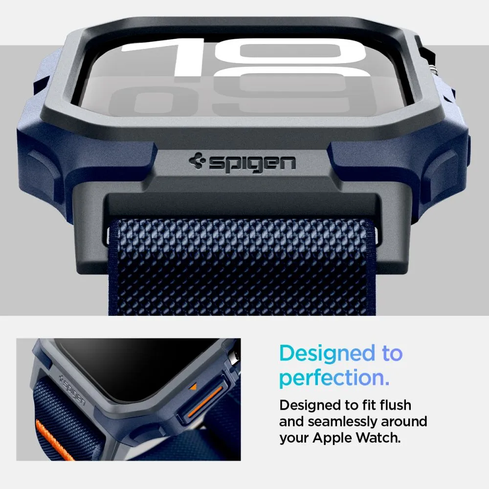 Apple Watch 10 / 11 skal, fodral blå SPIGEN LITE FIT ”PRO” (46 MM)
