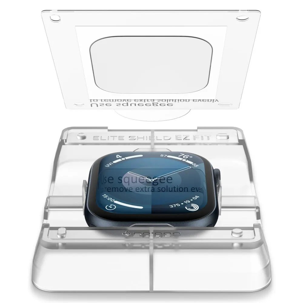 Apple Watch 10 / 11 Tempered glass  SPIGEN ELITE SHIELD ”EZ FIT” 2-PACK (46 MM)