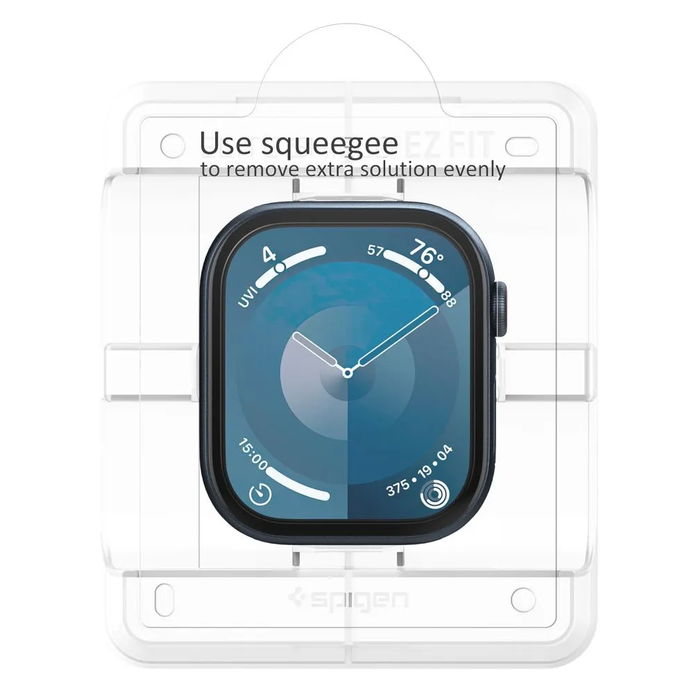 Apple Watch 10 / 11 Tempered glass  SPIGEN ELITE SHIELD ”EZ FIT” 2-PACK (46 MM)