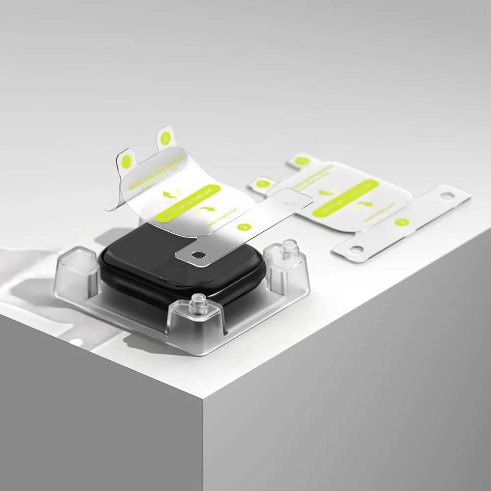 Apple Watch 10 / 11 skärmskydd  RINGKE DUAL EASY PRO 2-PACK (46 MM)