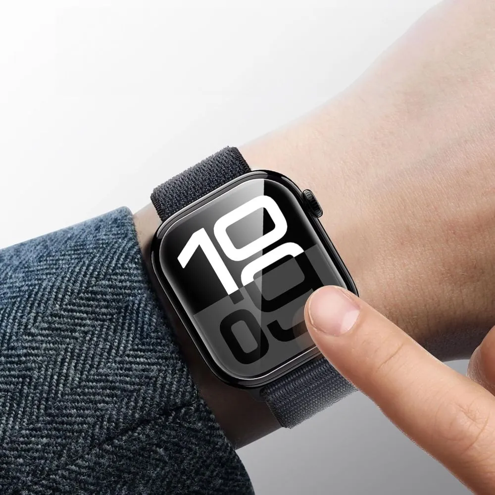 Apple Watch 10 / 11 skärmskydd transparent TECH-PROTECT SUPREME SET 2-PACK (42 MM)
