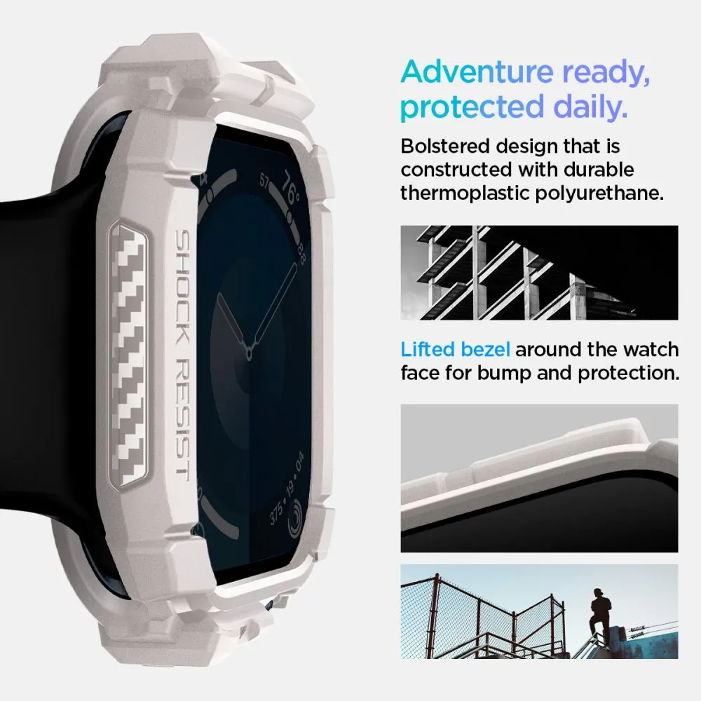 Apple Watch 10 / 11 skal, fodral  SPIGEN RUGGED ARMOR (46 MM)