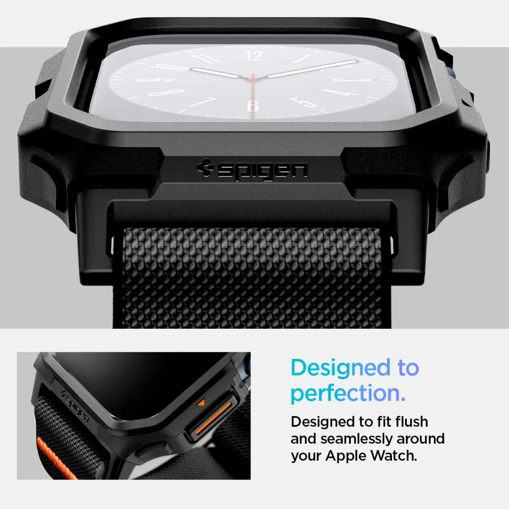 Apple Watch 10 / 11 skal, fodral svart SPIGEN LITE FIT ”PRO” (46 MM)