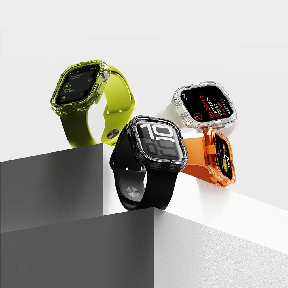 Apple Watch 10 / 11 skal, fodral svart RINGKE FUSION BUMPER (46 MM)