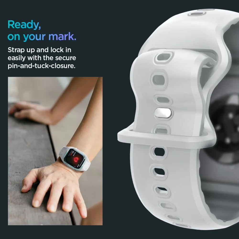 Apple Watch 10 / 11 skal, fodral grå SPIGEN LIQUID AIR PRO (46 MM)