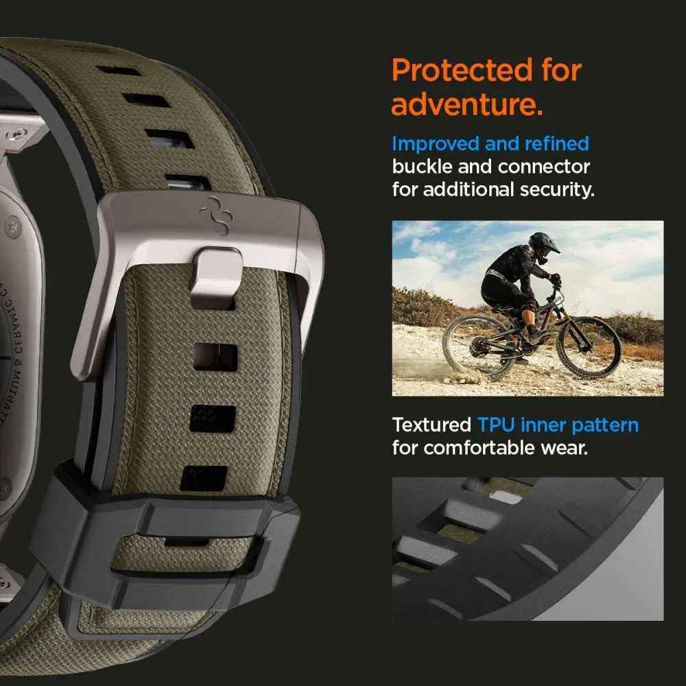 Apple Watch 10 / 11 skal, fodral grön SPIGEN DURAPRO ARMOR (46 MM)