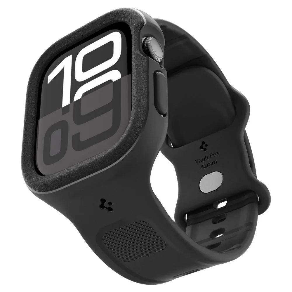 Apple Watch 10 / 11 skal, fodral svart SPIGEN VAULT PRO (42 MM)