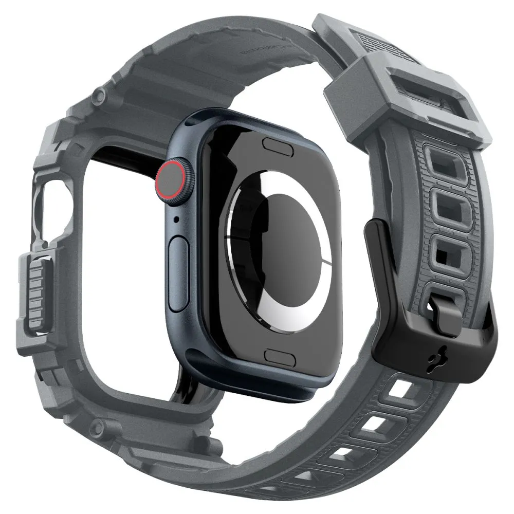Apple Watch 10 / 11 skal, fodral grå SPIGEN RUGGED ARMOR ”PRO” (46 MM)