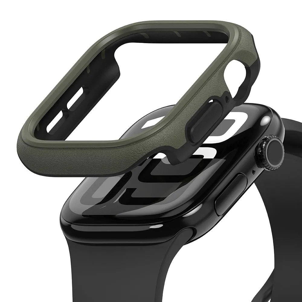 Apple Watch 10 / 11 skal, fodral grön RINGKE ONYX (46 MM)