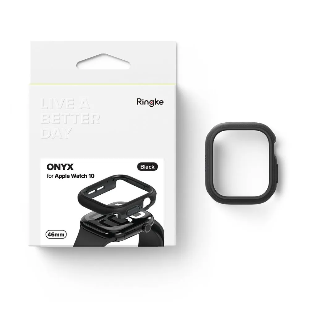 Apple Watch 10 / 11 skal, fodral blå RINGKE ONYX (46 MM)