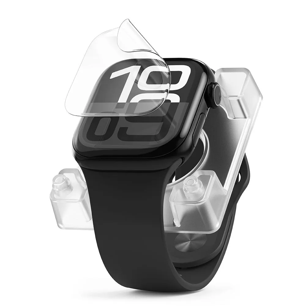 Apple Watch 10 / 11 skärmskydd  RINGKE DUAL EASY PRO 2-PACK (46 MM)