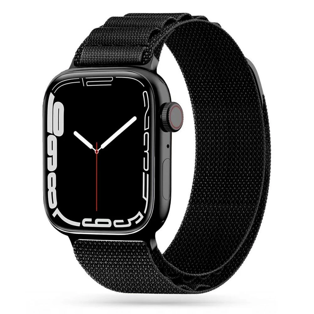 Apple Watch 10 / 11 skal, fodral svart TECH-PROTECT NYLON PRO (46 MM)