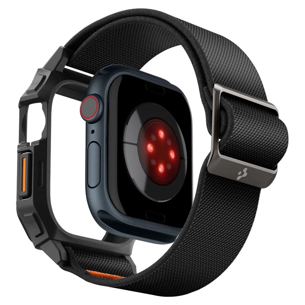 Apple Watch 10 / 11 skal, fodral svart SPIGEN LITE FIT ”PRO” (46 MM)