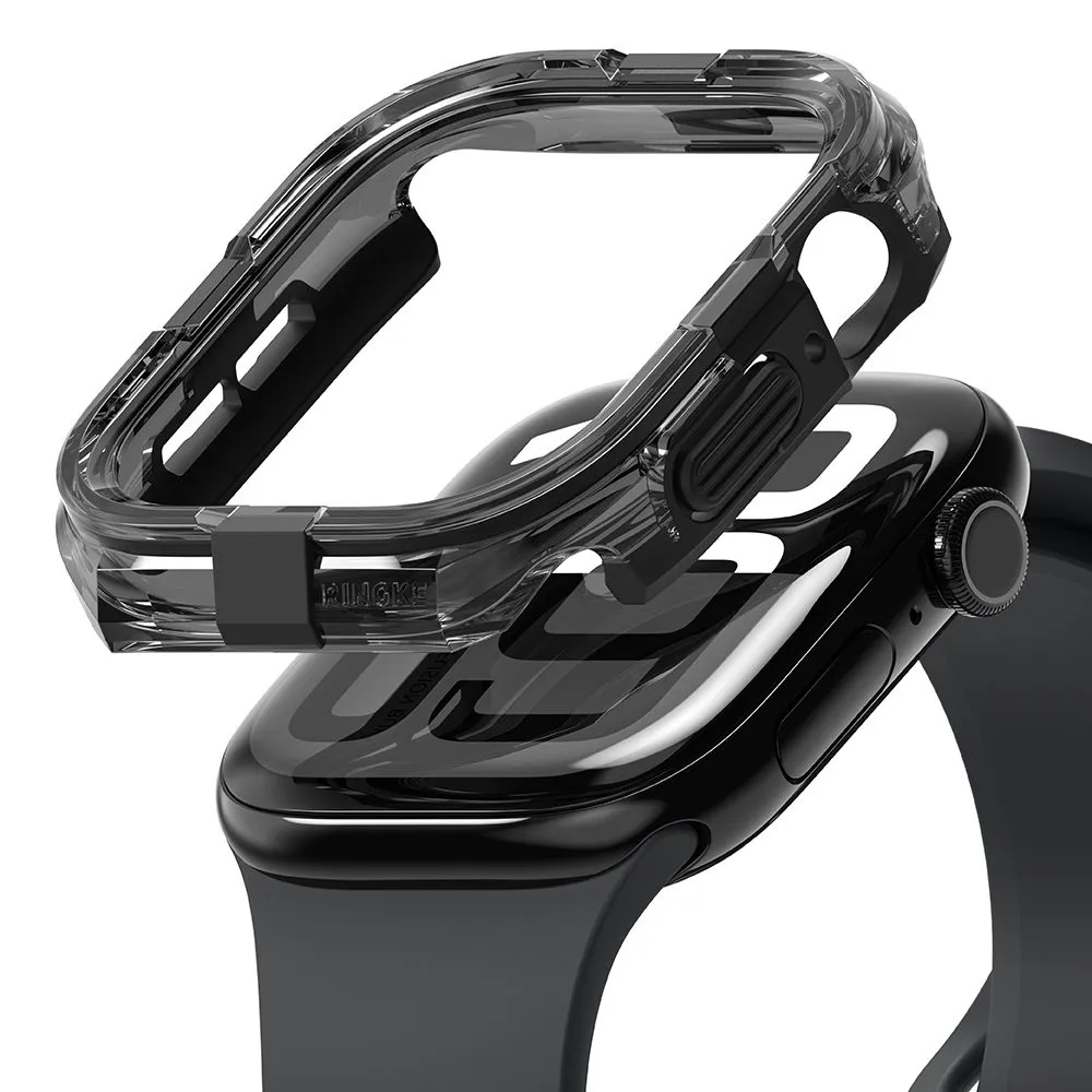 Apple Watch 10 / 11 skal, fodral svart RINGKE FUSION BUMPER (46 MM)