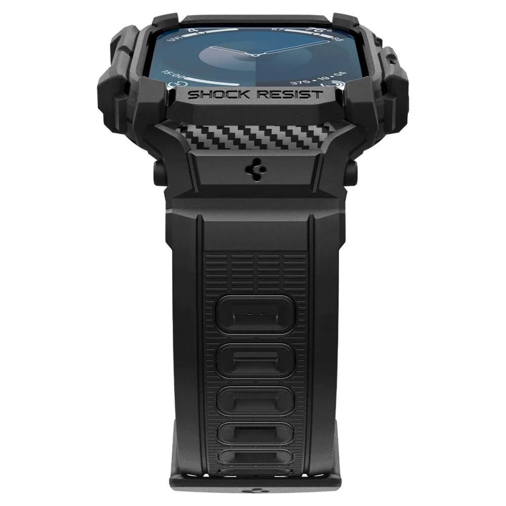 Apple Watch 10 / 11 rihm must SPIGEN RUGGED ARMOR ”PRO” (46 MM)