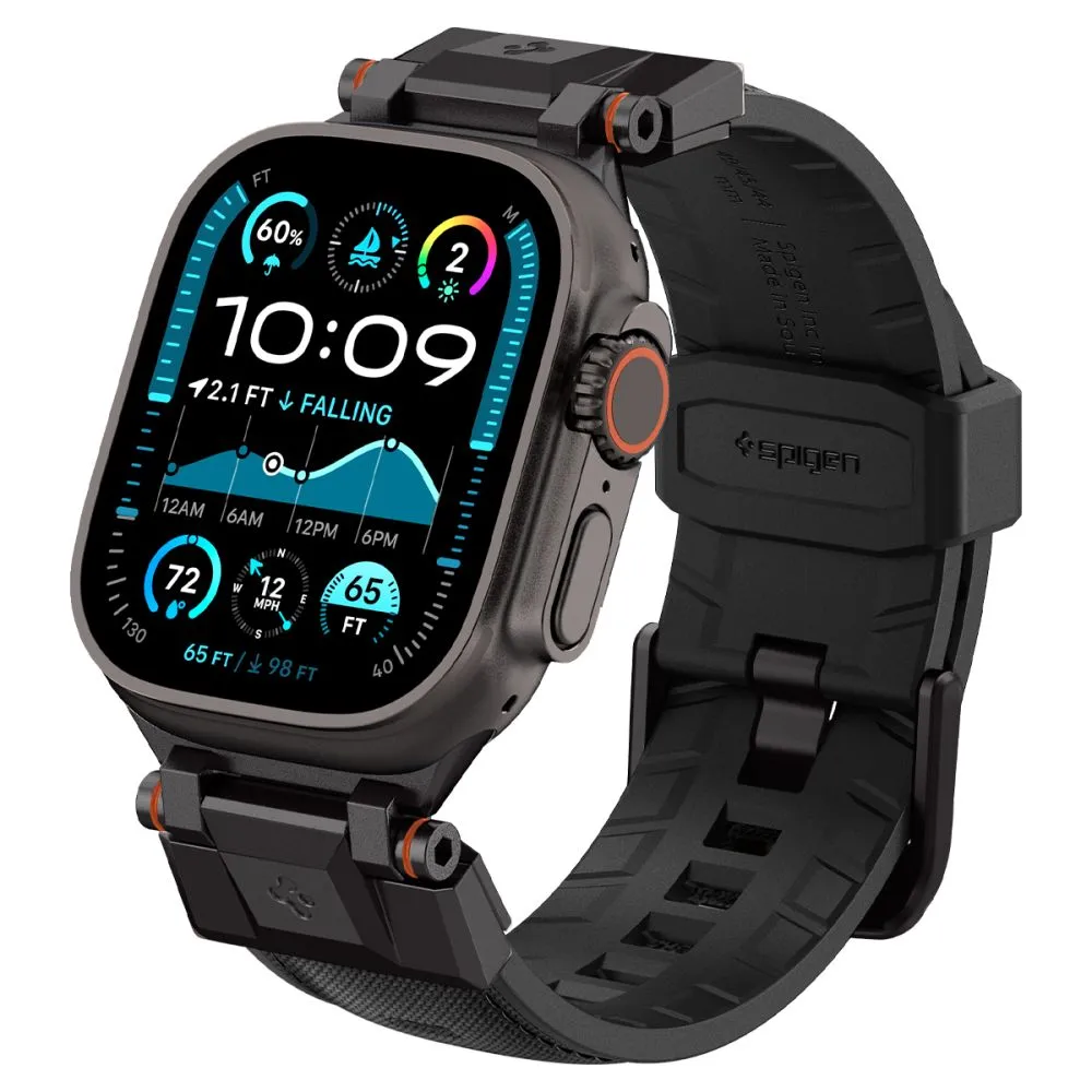 Apple Watch 10 / 11 skal, fodral svart SPIGEN DURAPRO ARMOR (46 MM)