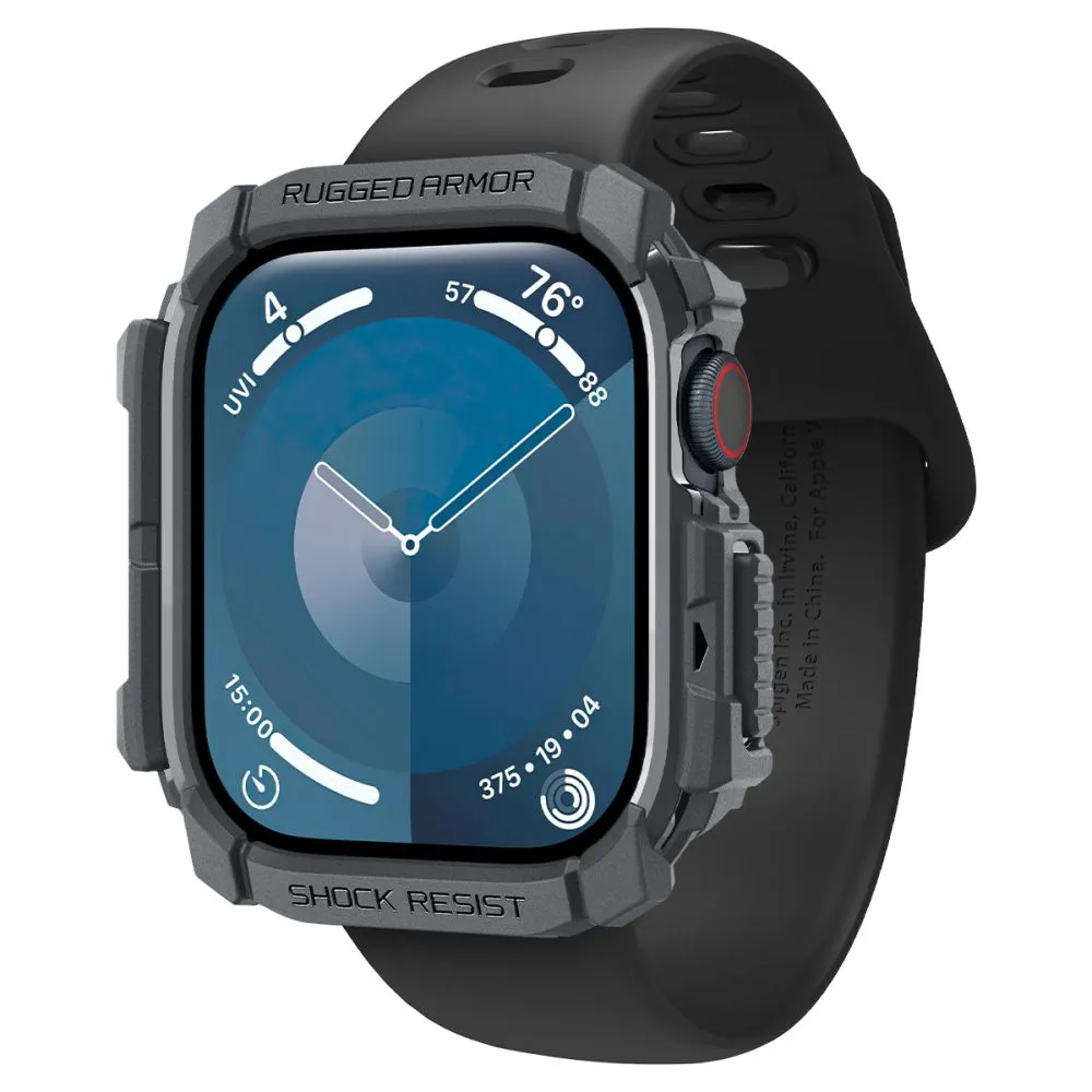 Apple Watch 10 / 11 skal, fodral grå SPIGEN RUGGED ARMOR  (46 MM)