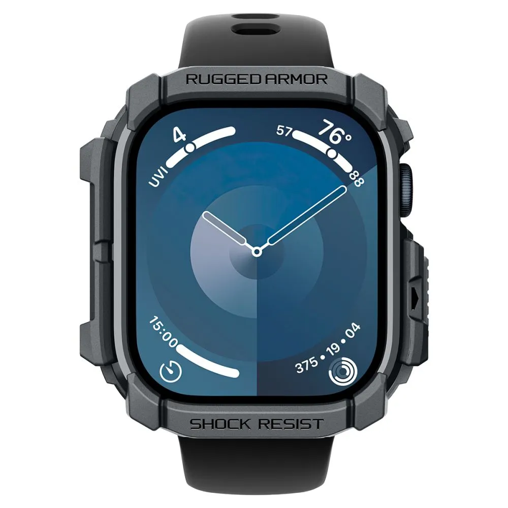 Apple Watch 10 / 11 skal, fodral grå SPIGEN RUGGED ARMOR  (46 MM)
