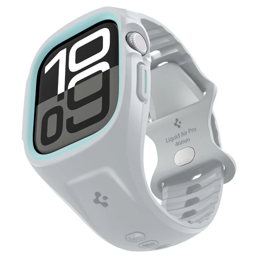 Apple Watch 10 / 11 skal, fodral grå SPIGEN LIQUID AIR PRO (46 MM)