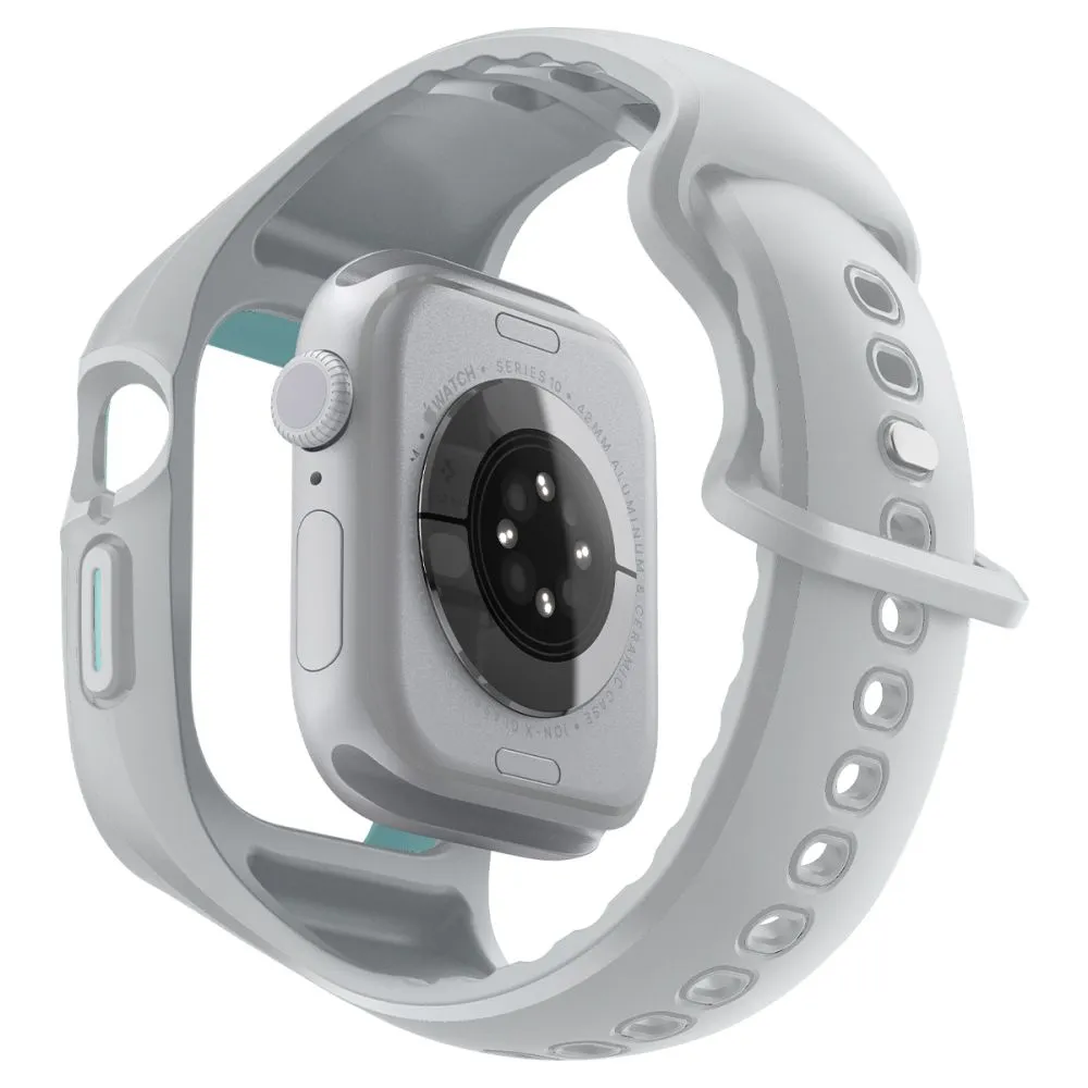 Apple Watch 10 / 11 skal, fodral grå SPIGEN LIQUID AIR PRO (46 MM)