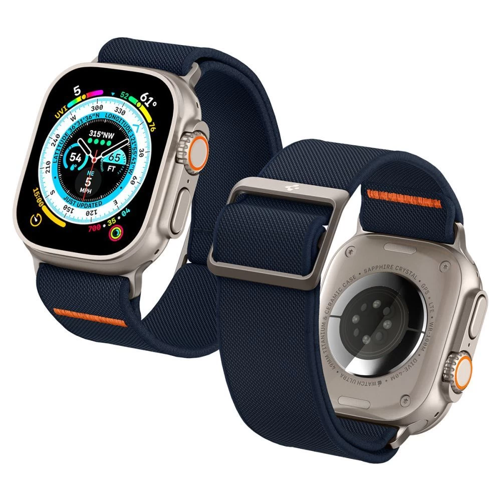 Apple Watch 10 / 11 skal, fodral blå SPIGEN FIT LITE ULTRA (46 MM)