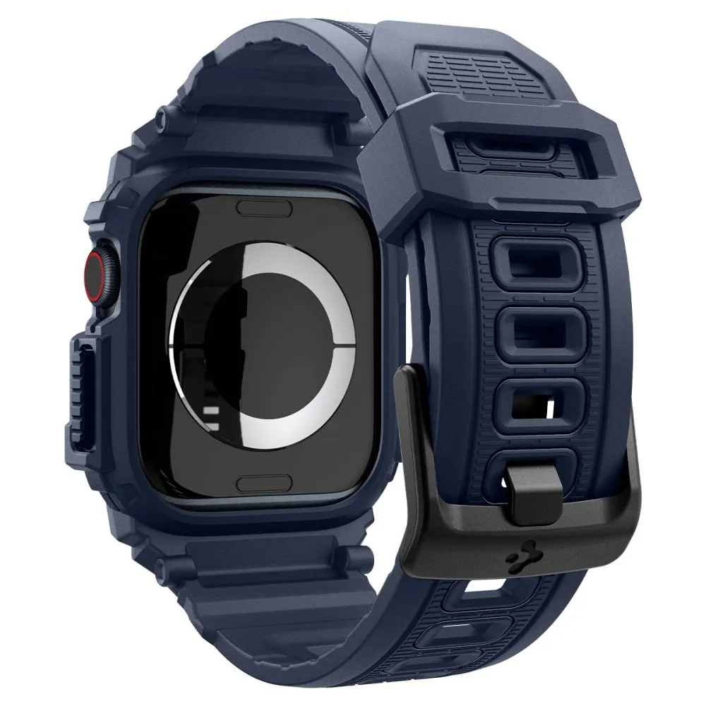 Apple Watch 10 / 11 skal, fodral blå SPIGEN RUGGED ARMOR ”PRO” (46 MM)